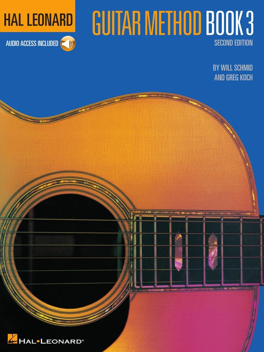 Hal Leonard Guitar Method Book 3 - Second Edition | Guitar Sheet Music with Online Audio Tracks | Instructional Guitar Songbook for Intermediate ... Book (Hal Leonard Guitar Method (Audio))