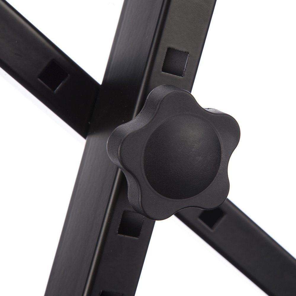 RockJam Premium Adjustable Padded Keyboard Bench or Piano Stool with Lessons.