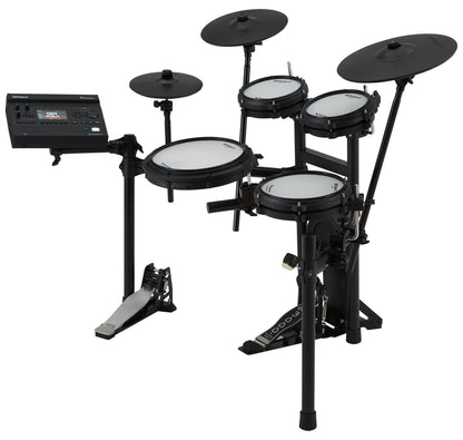 Roland Generation 2 V-Drums TD-17KVX2 Electronic Drum Set Bundle with 3.5mm Audio Cable, Drumstick Bag, 3 Pairs of Drumsticks, and Austin Bazaar Polishing Cloth