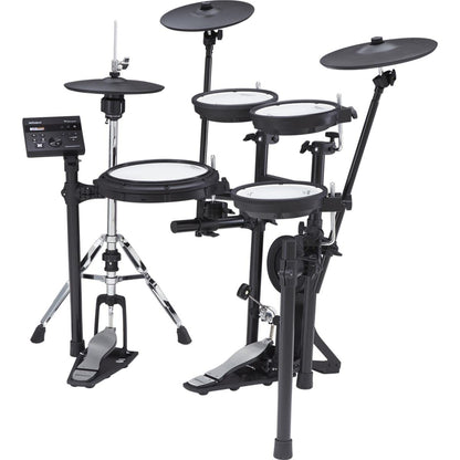 Roland TD-07KVX Electronic V-Drums Kit – With VH-10 Floating Hi-Hat and Best-Ever Cymbals – Bluetooth Audio & MIDI – 40 FREE Melodics Lessons