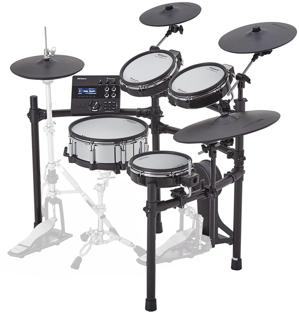 Roland Generation 2 V-Drums TD-17KVX2 Electronic Drum Set Bundle with 3.5mm Audio Cable, Drumstick Bag, 3 Pairs of Drumsticks, and Austin Bazaar Polishing Cloth