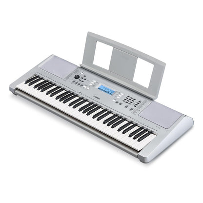 Yamaha 61-Key Portable Keyboard for Beginners with Built-In Songs, Quiz Mode, Music Rest, with Power Adapter YPT280