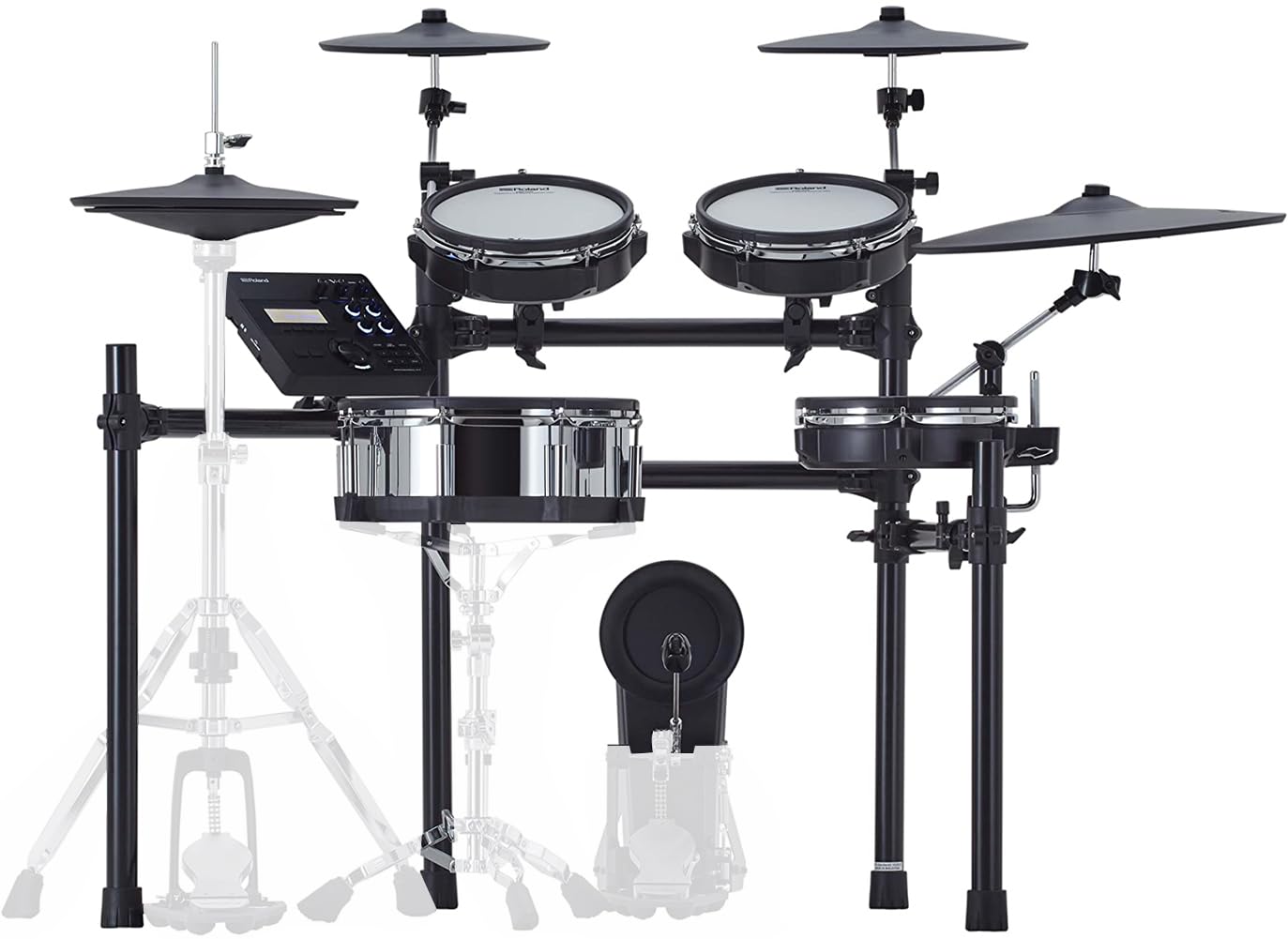 Roland Generation 2 V-Drums TD-17KVX2 Electronic Drum Set Bundle with 3.5mm Audio Cable, Drumstick Bag, 3 Pairs of Drumsticks, and Austin Bazaar Polishing Cloth