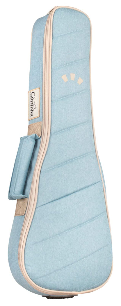 Cordoba, 4 15CM Concert Ukulele-Hand Crafted With Mahogany Top, Back & Sides, Authentic Abalone Rosette & Satin Finish & Premium Italian Aquila Strings-For Beginners & Professionals, Right, COD