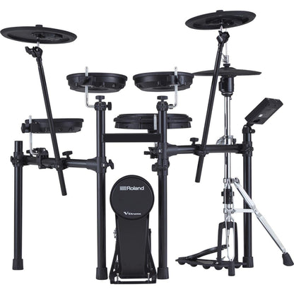 Roland TD-07KVX Electronic V-Drums Kit – With VH-10 Floating Hi-Hat and Best-Ever Cymbals – Bluetooth Audio & MIDI – 40 FREE Melodics Lessons