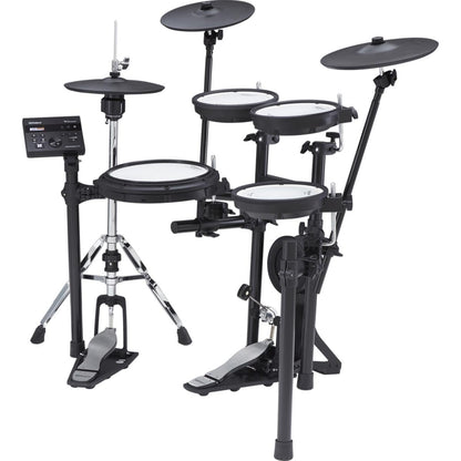 Roland TD-07KVX Electronic V-Drums Kit – With VH-10 Floating Hi-Hat and Best-Ever Cymbals – Bluetooth Audio & MIDI – 40 FREE Melodics Lessons