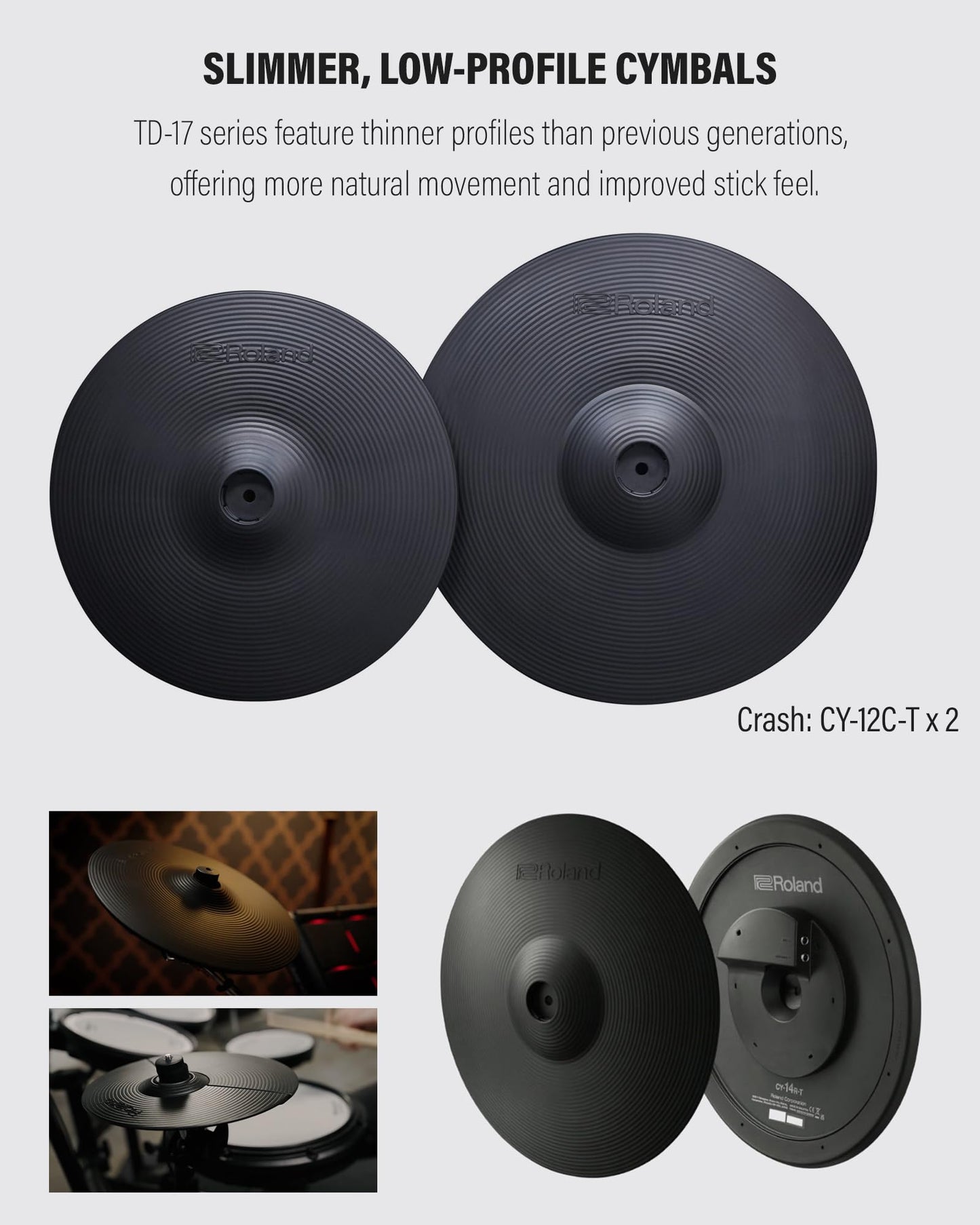 Roland Generation 2 V-Drums TD-17KVX2 Electronic Drum Set Bundle with 3.5mm Audio Cable, Drumstick Bag, 3 Pairs of Drumsticks, and Austin Bazaar Polishing Cloth