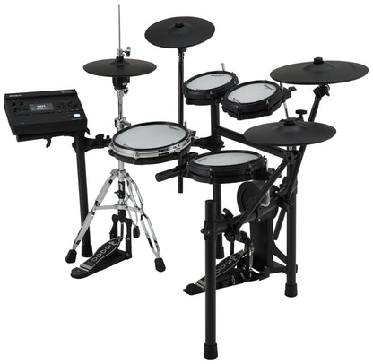 Roland Generation 2 V-Drums TD-17KVX2 Electronic Drum Set Bundle with 3.5mm Audio Cable, Drumstick Bag, 3 Pairs of Drumsticks, and Austin Bazaar Polishing Cloth