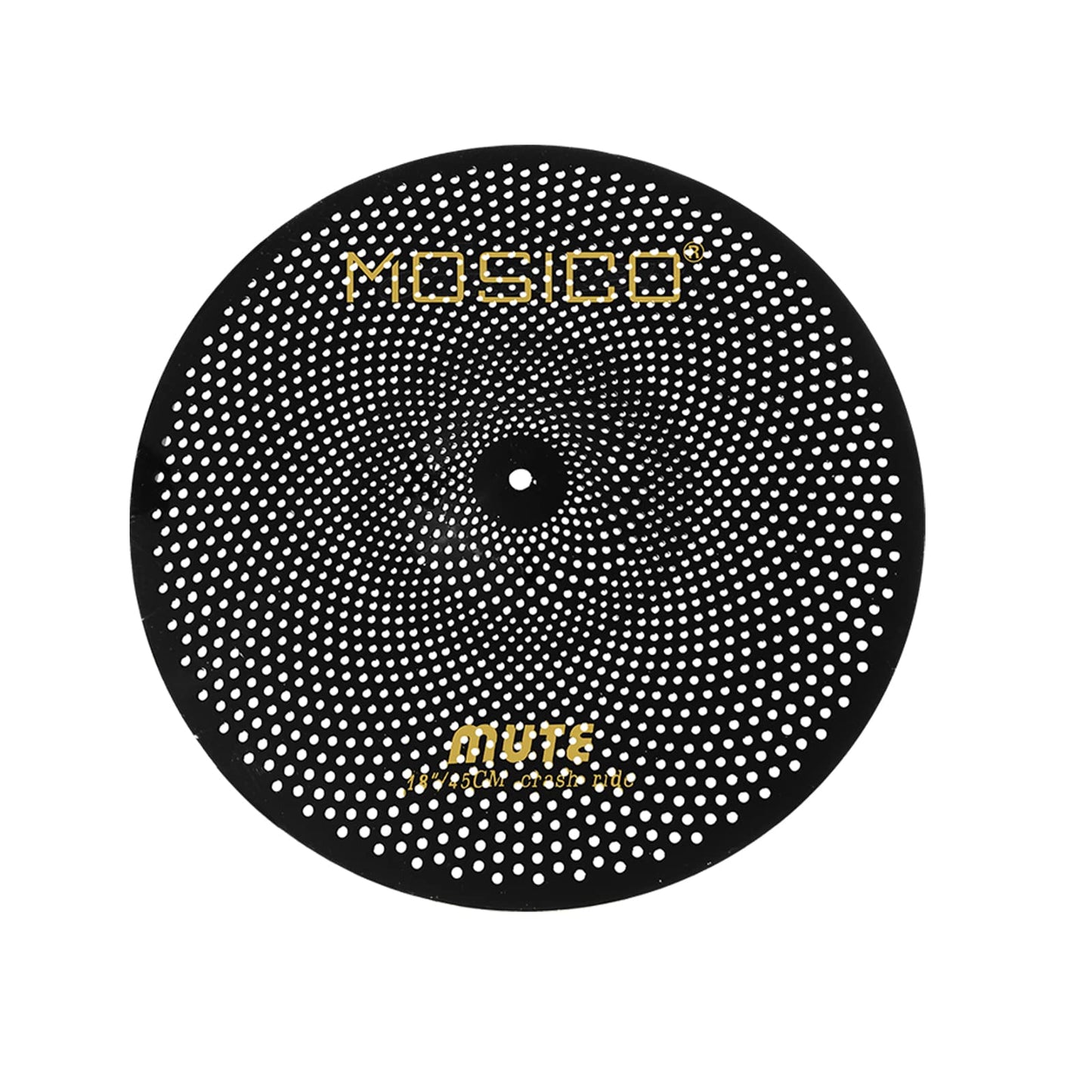 Low Volume Cymbal Pack Mute Set 14'Hihats+16"Crash+18'Crash+20"Ride 5 Pieces Silver Drummer Practice Quiet Cymbal for Drum Set