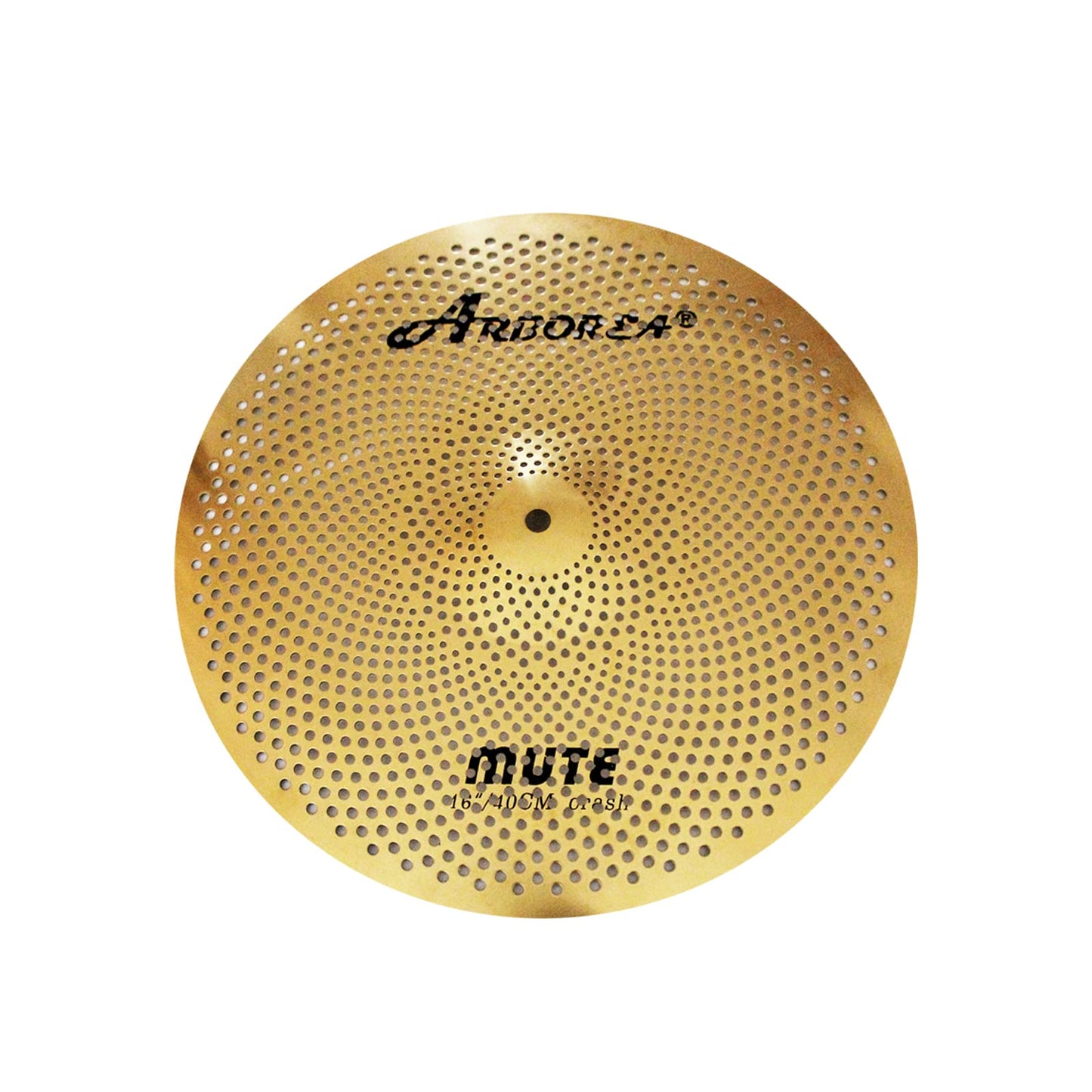 Low Volume Cymbal Pack Mute Set 14'Hihats+16"Crash+18'Crash+20"Ride 5 Pieces Silver Drummer Practice Quiet Cymbal for Drum Set