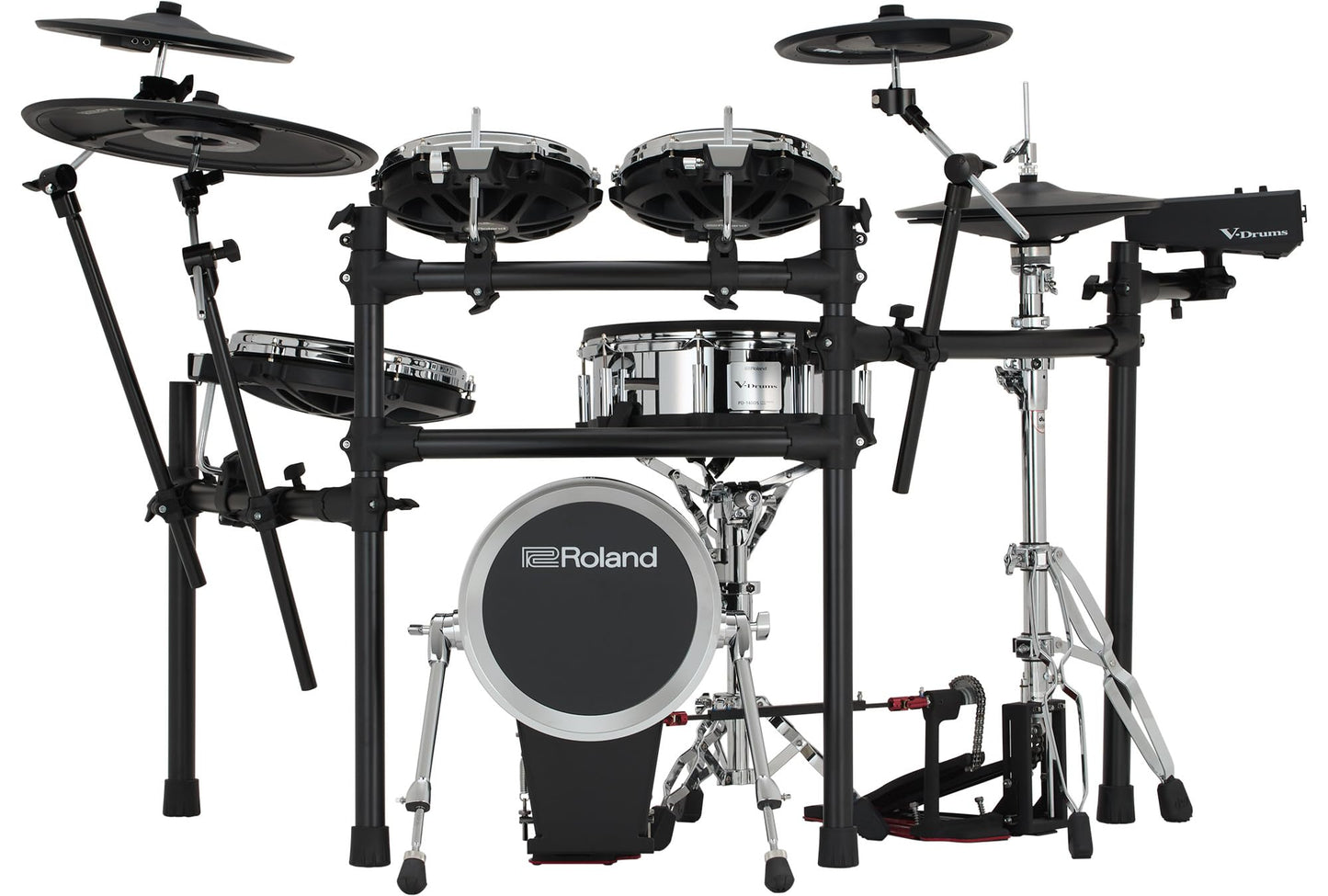 Roland Generation 2 V-Drums TD-17KVX2 Electronic Drum Set Bundle with 3.5mm Audio Cable, Drumstick Bag, 3 Pairs of Drumsticks, and Austin Bazaar Polishing Cloth