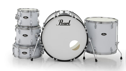 Pearl Roadshow Drum Set 5-Piece Complete Kit with Cymbals and Stands, Jet Black (RS525SC/C31)