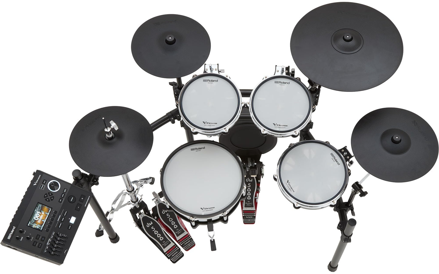 Roland Generation 2 V-Drums TD-17KVX2 Electronic Drum Set Bundle with 3.5mm Audio Cable, Drumstick Bag, 3 Pairs of Drumsticks, and Austin Bazaar Polishing Cloth