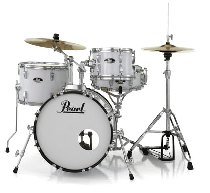 Pearl Roadshow Drum Set 5-Piece Complete Kit with Cymbals and Stands, Jet Black (RS525SC/C31)
