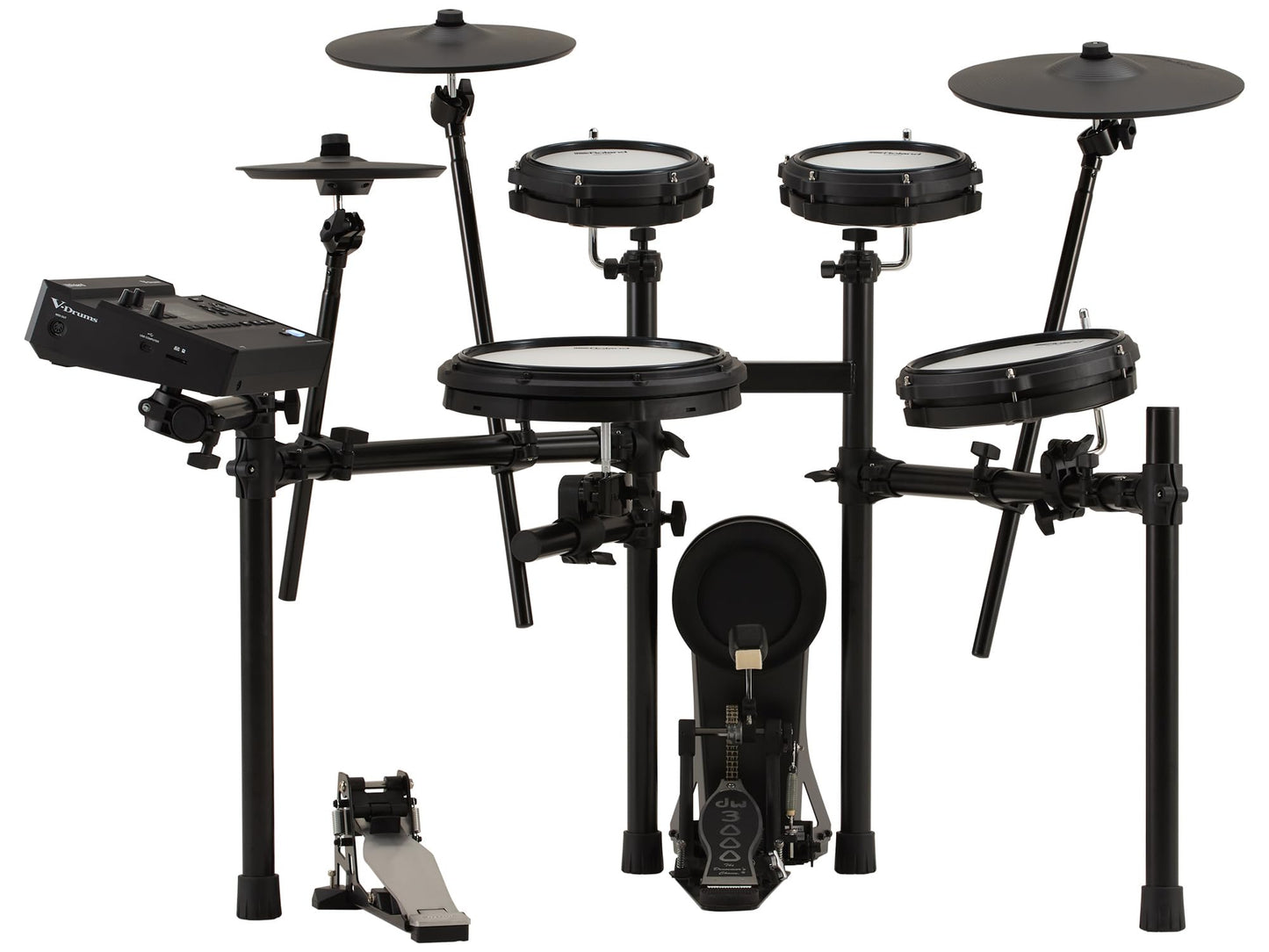 Roland Generation 2 V-Drums TD-17KVX2 Electronic Drum Set Bundle with 3.5mm Audio Cable, Drumstick Bag, 3 Pairs of Drumsticks, and Austin Bazaar Polishing Cloth