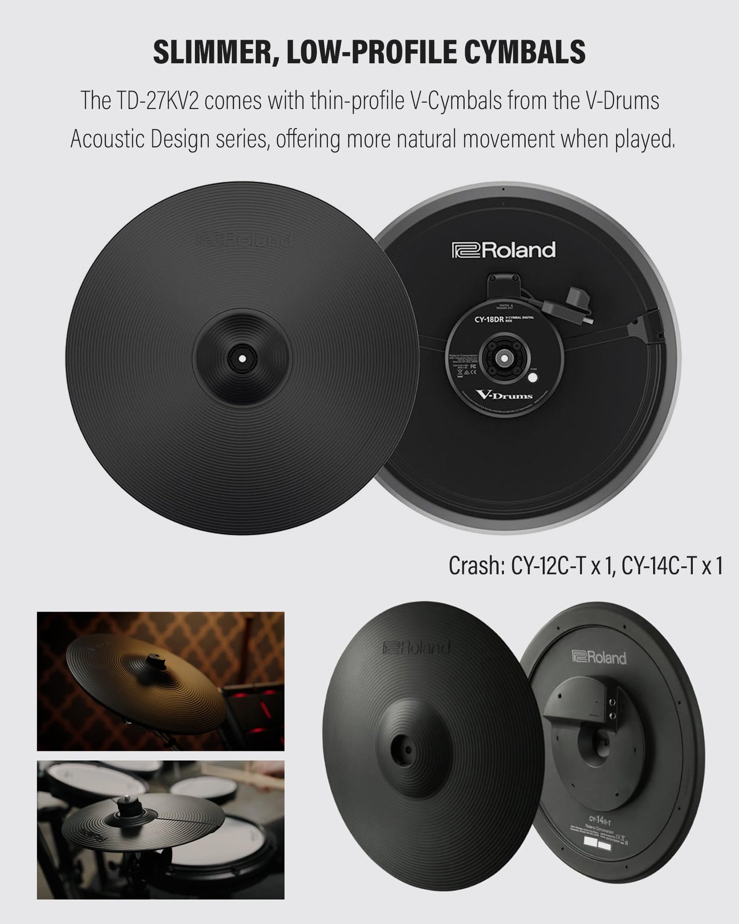 Roland Generation 2 V-Drums TD-17KVX2 Electronic Drum Set Bundle with 3.5mm Audio Cable, Drumstick Bag, 3 Pairs of Drumsticks, and Austin Bazaar Polishing Cloth