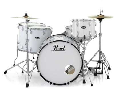 Pearl Roadshow Drum Set 5-Piece Complete Kit with Cymbals and Stands, Jet Black (RS525SC/C31)