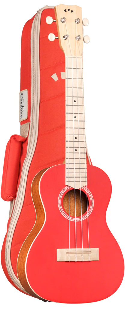 Cordoba, 4 15CM Concert Ukulele-Hand Crafted With Mahogany Top, Back & Sides, Authentic Abalone Rosette & Satin Finish & Premium Italian Aquila Strings-For Beginners & Professionals, Right, COD