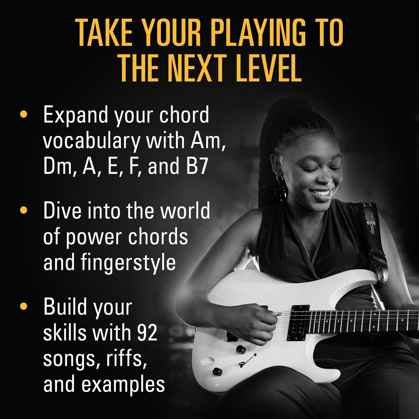 Hal Leonard Guitar Method Book 2 – Guitar Instruction Book | Learn Chords, Scales and Fingerstyle | Includes 92 Songs and Exercises