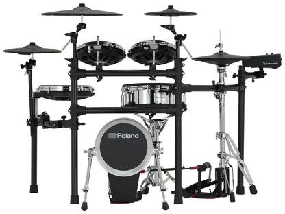 Roland Generation 2 V-Drums TD-17KVX2 Electronic Drum Set Bundle with 3.5mm Audio Cable, Drumstick Bag, 3 Pairs of Drumsticks, and Austin Bazaar Polishing Cloth