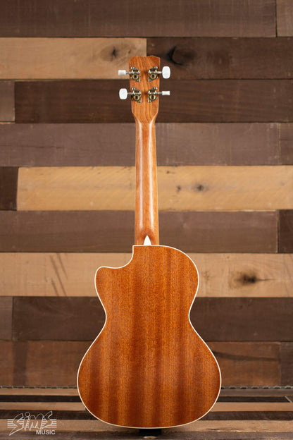 Cordoba, 4 15CM Concert Ukulele-Hand Crafted With Mahogany Top, Back & Sides, Authentic Abalone Rosette & Satin Finish & Premium Italian Aquila Strings-For Beginners & Professionals, Right, COD