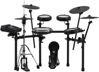 Roland Generation 2 V-Drums TD-17KVX2 Electronic Drum Set Bundle with 3.5mm Audio Cable, Drumstick Bag, 3 Pairs of Drumsticks, and Austin Bazaar Polishing Cloth