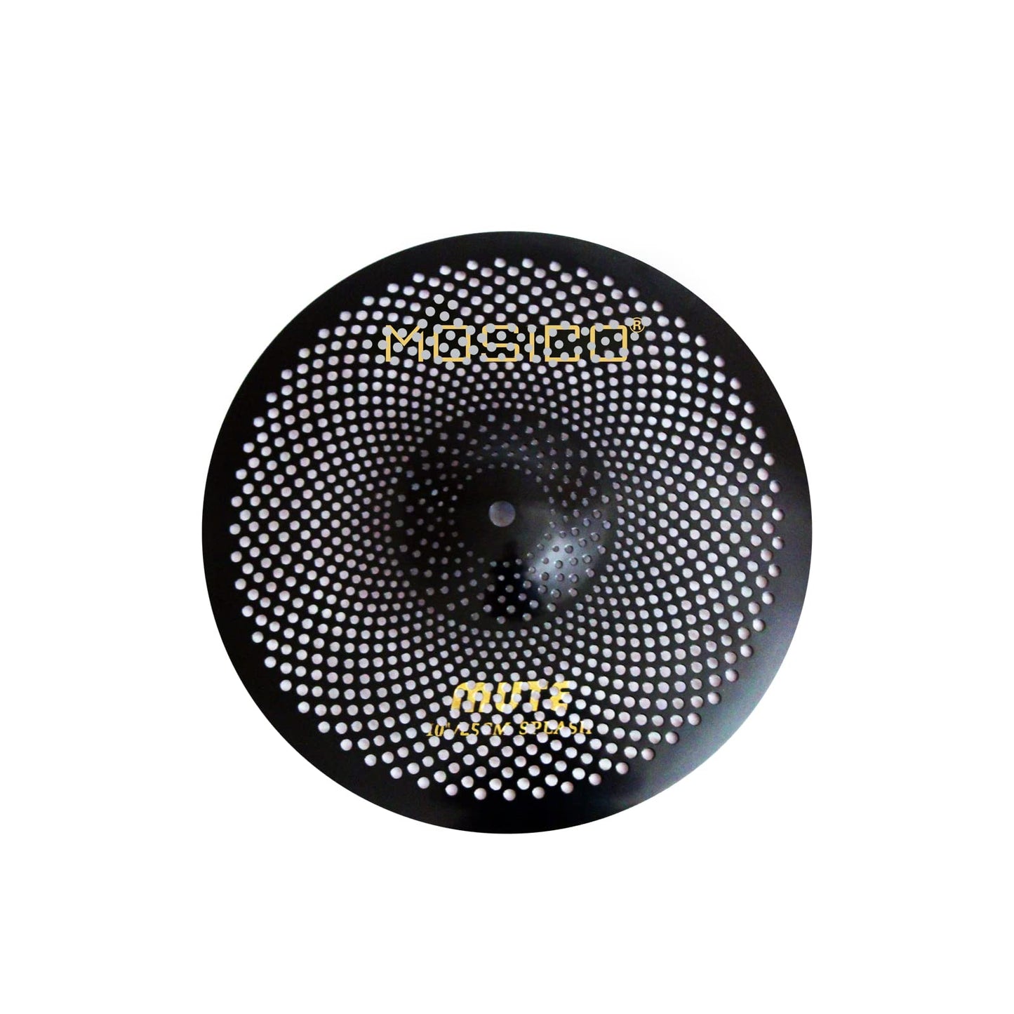 Low Volume Cymbal Pack Mute Set 14'Hihats+16"Crash+18'Crash+20"Ride 5 Pieces Silver Drummer Practice Quiet Cymbal for Drum Set