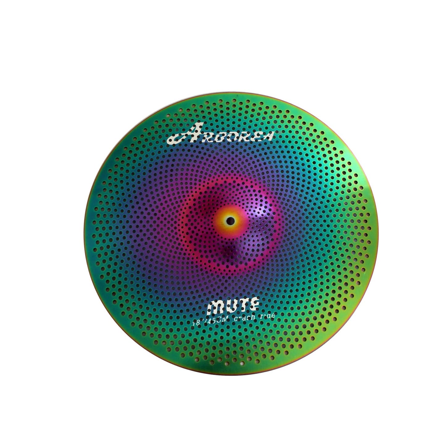 Low Volume Cymbal Pack Mute Set 14'Hihats+16"Crash+18'Crash+20"Ride 5 Pieces Silver Drummer Practice Quiet Cymbal for Drum Set