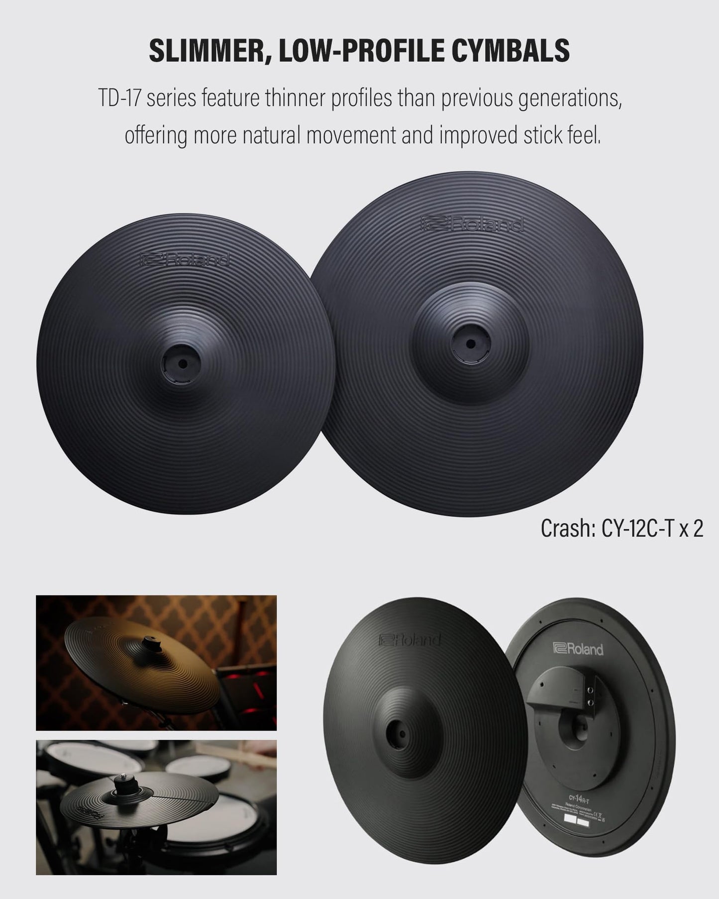 Roland Generation 2 V-Drums TD-17KVX2 Electronic Drum Set Bundle with 3.5mm Audio Cable, Drumstick Bag, 3 Pairs of Drumsticks, and Austin Bazaar Polishing Cloth