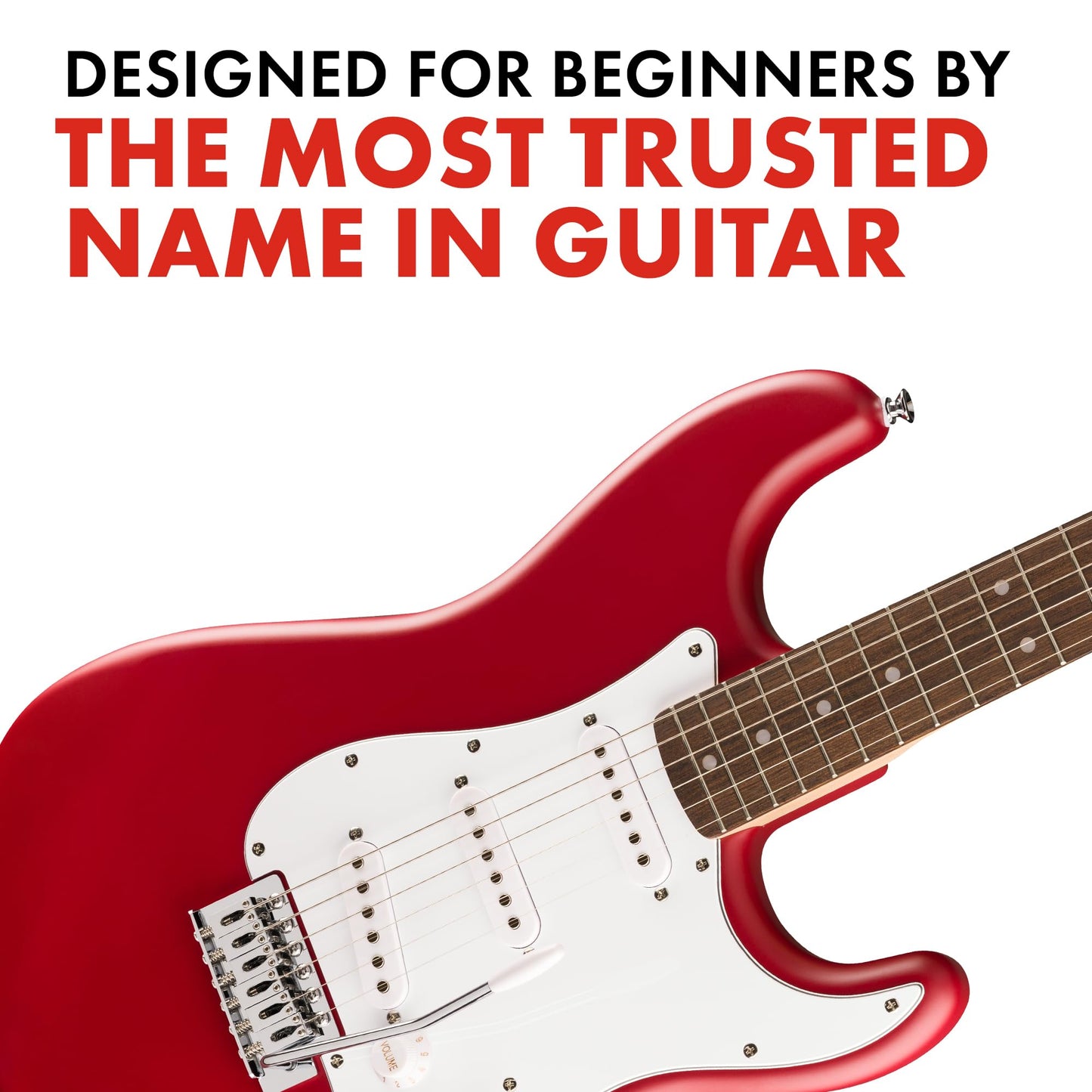 Fender Squier Debut Series Stratocaster Electric Guitar, Beginner Guitar, 2-Year Warranty, Includes Free Lessons, Sea Foam Green with Satin Urethane Finish