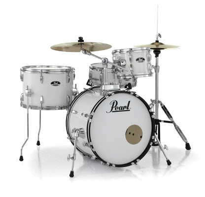 Pearl Roadshow Drum Set 5-Piece Complete Kit with Cymbals and Stands, Jet Black (RS525SC/C31)