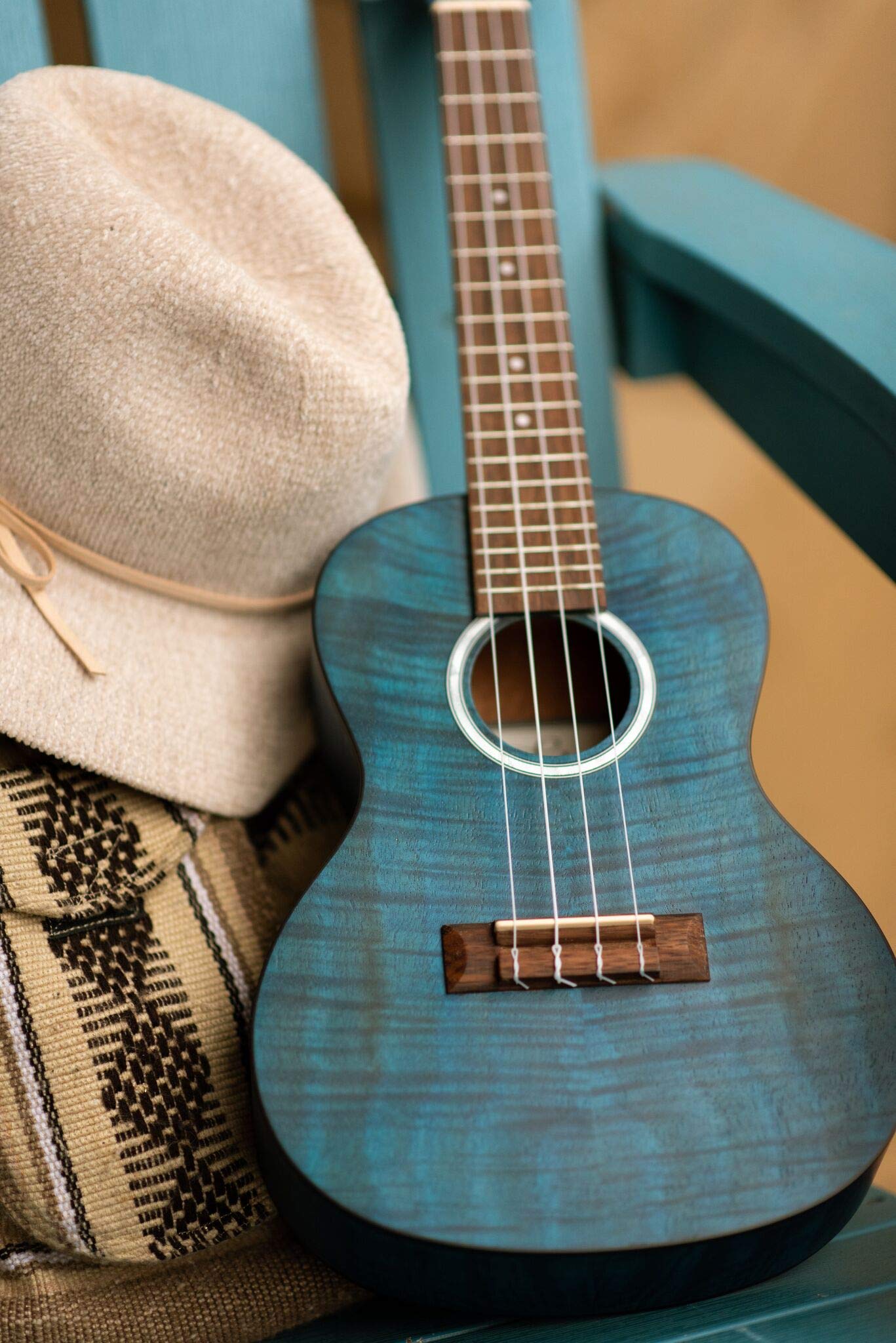 Cordoba, 4 15CM Concert Ukulele-Hand Crafted With Mahogany Top, Back & Sides, Authentic Abalone Rosette & Satin Finish & Premium Italian Aquila Strings-For Beginners & Professionals, Right, COD