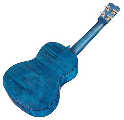 Cordoba, 4 15CM Concert Ukulele-Hand Crafted With Mahogany Top, Back & Sides, Authentic Abalone Rosette & Satin Finish & Premium Italian Aquila Strings-For Beginners & Professionals, Right, COD