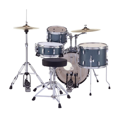 Pearl Roadshow Drum Set 5-Piece Complete Kit with Cymbals and Stands, Jet Black (RS525SC/C31)