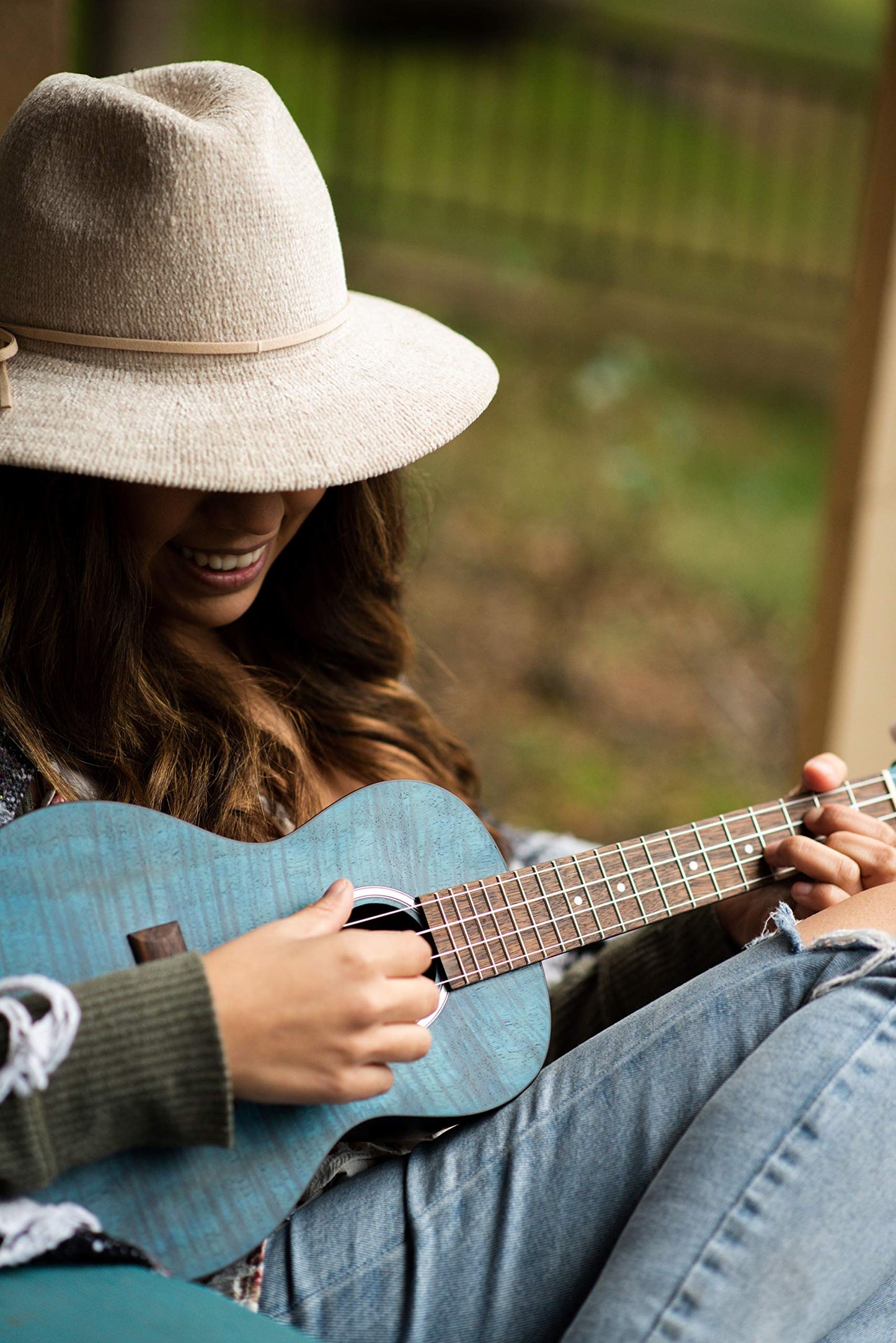 Cordoba, 4 15CM Concert Ukulele-Hand Crafted With Mahogany Top, Back & Sides, Authentic Abalone Rosette & Satin Finish & Premium Italian Aquila Strings-For Beginners & Professionals, Right, COD