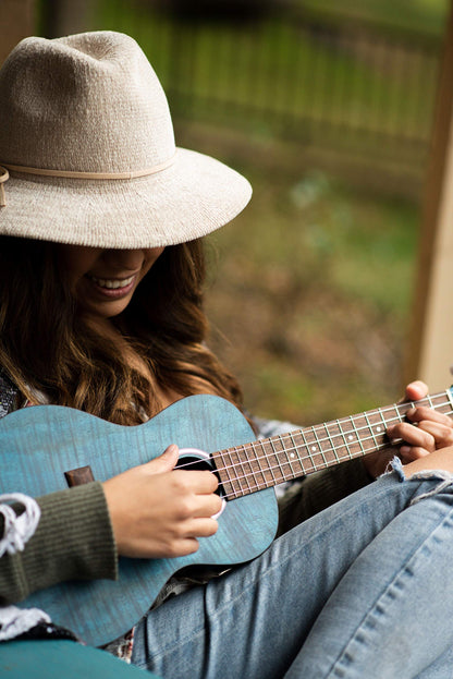 Cordoba, 4 15CM Concert Ukulele-Hand Crafted With Mahogany Top, Back & Sides, Authentic Abalone Rosette & Satin Finish & Premium Italian Aquila Strings-For Beginners & Professionals, Right, COD