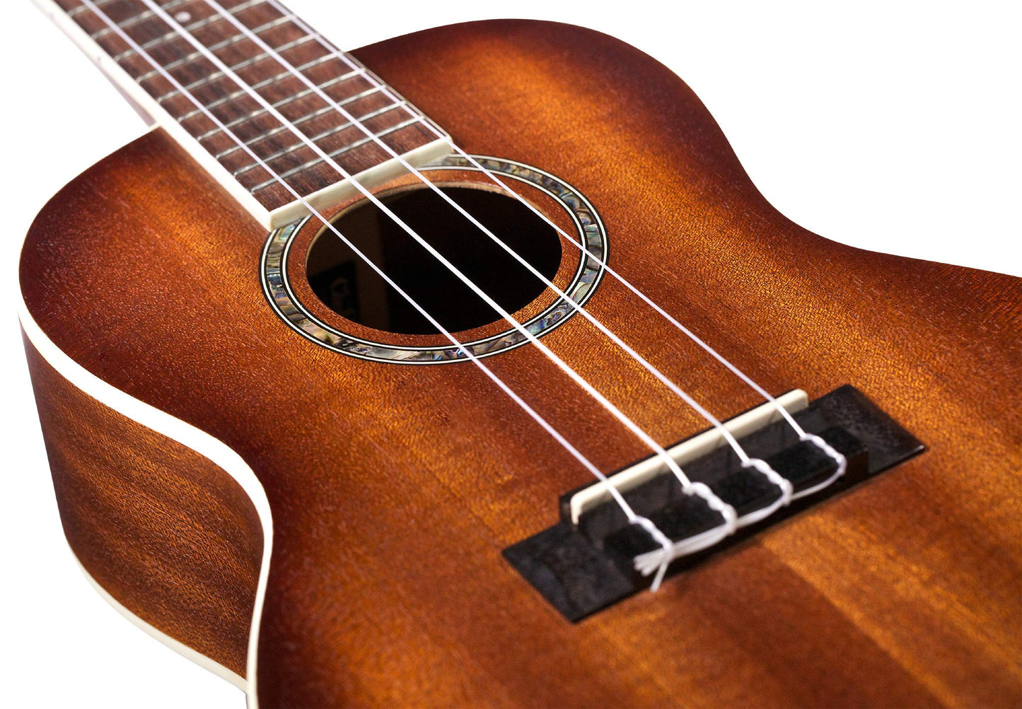 Cordoba, 4 15CM Concert Ukulele-Hand Crafted With Mahogany Top, Back & Sides, Authentic Abalone Rosette & Satin Finish & Premium Italian Aquila Strings-For Beginners & Professionals, Right, COD