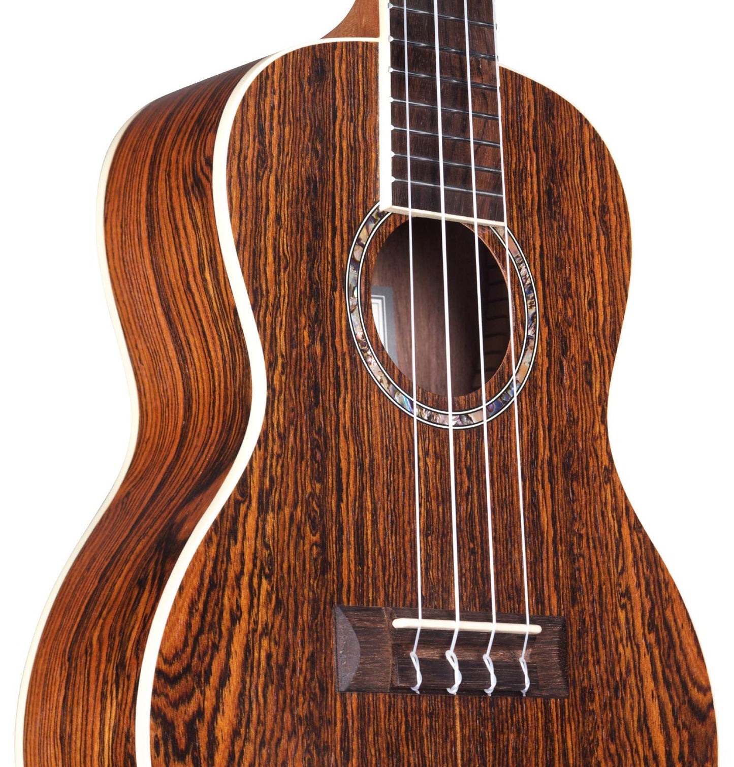 Cordoba, 4 15CM Concert Ukulele-Hand Crafted With Mahogany Top, Back & Sides, Authentic Abalone Rosette & Satin Finish & Premium Italian Aquila Strings-For Beginners & Professionals, Right, COD