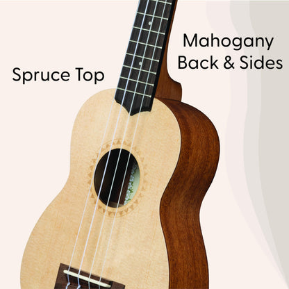Kala KA-15S Mahogany Soprano Ukulele