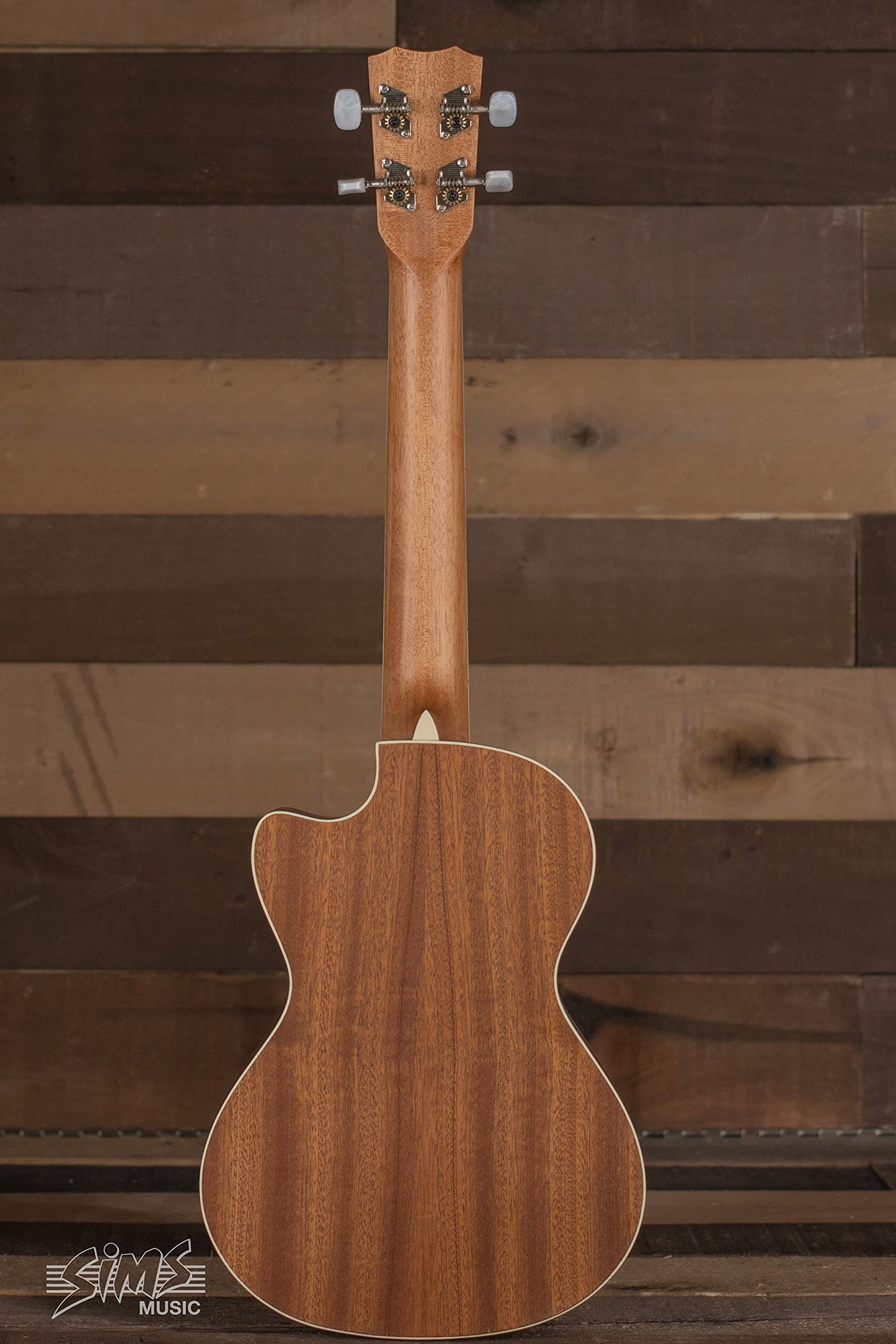 Cordoba, 4 15CM Concert Ukulele-Hand Crafted With Mahogany Top, Back & Sides, Authentic Abalone Rosette & Satin Finish & Premium Italian Aquila Strings-For Beginners & Professionals, Right, COD